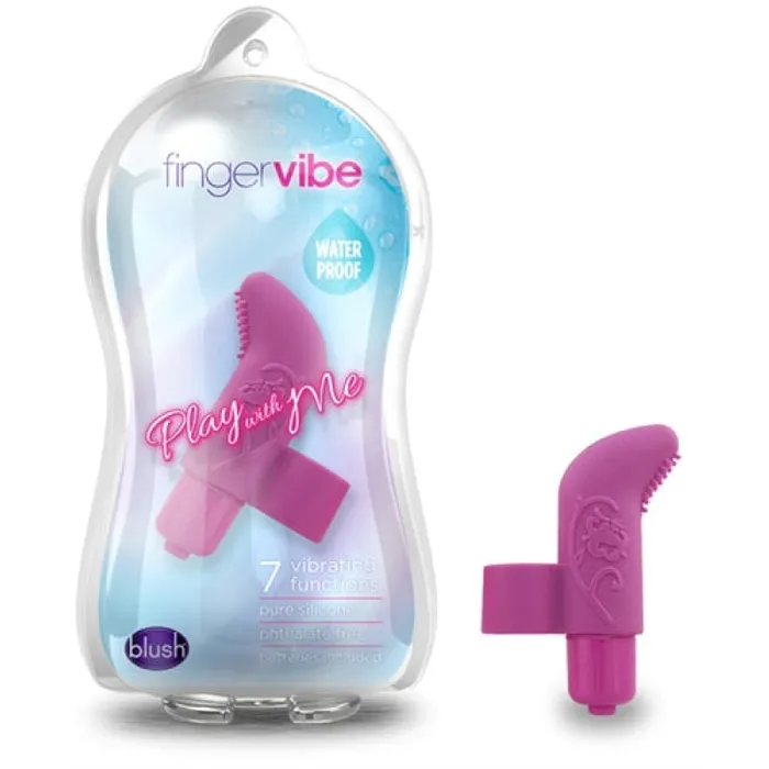 Blush Novelties Vibrators | Finger Vibe - Purple Blush Novelties Vibrators | Finger Vibe - Purple