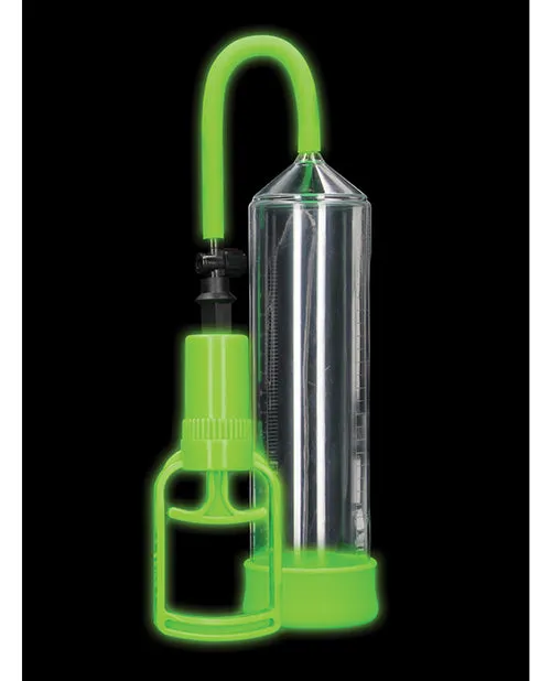 Shots America Dildos | Shots Ouch Comfort Beginner Pump - Glow In The Dark