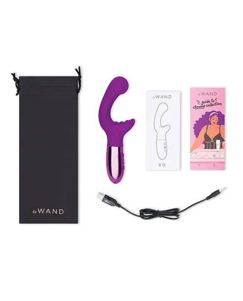 Cotr INC Le Wand Xo Double Motor Wave Rechargeable Vibrator Female Sex Toys