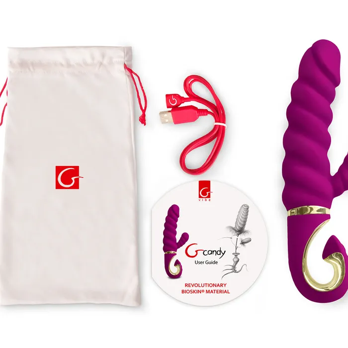 Gvibe Gcandy Sweet Raspberry GVibe Vibrators
