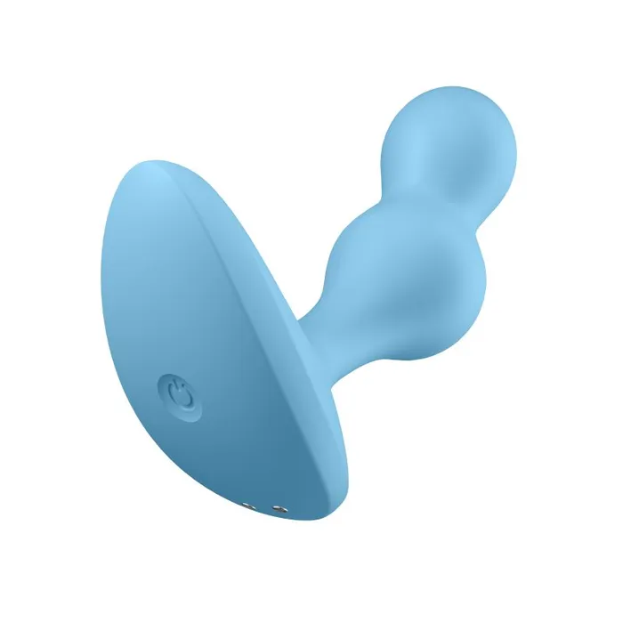 Satisfyer Anal Satisfyer Deep Diver Vibrating Connect App Anal Plug Blue