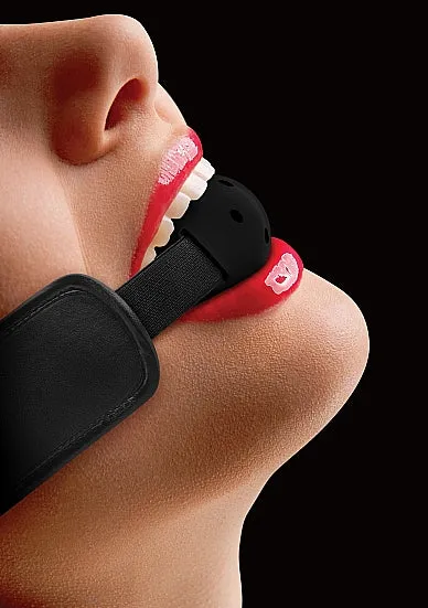 SHOTS AMERICA Anal Brace Ball Gag Black SHOTS AMERICA Anal Brace Ball Gag Black