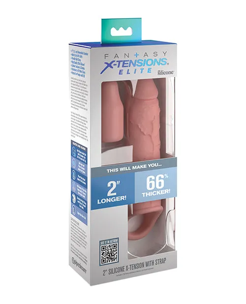 Fantasy Xtensions Elite 6 Extension Wstrap Pipedream Male Sex Toys