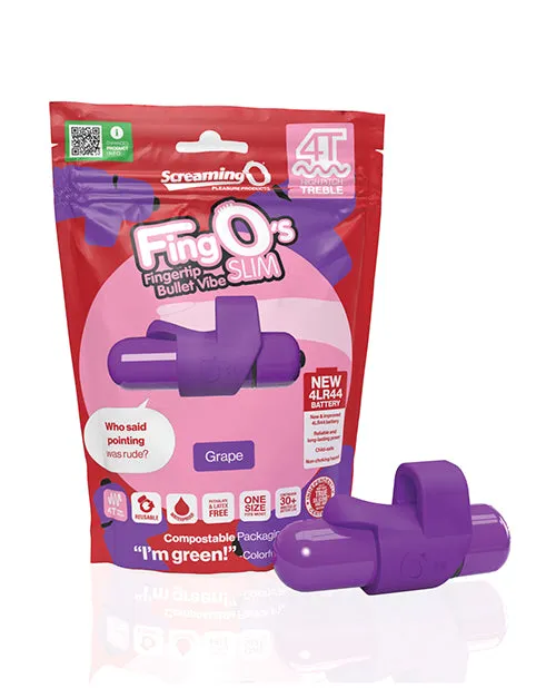 Screaming O Screaming O 4T FingO Slim Female Sex Toys Screaming O Screaming O 4T FingO Slim Female Sex Toys