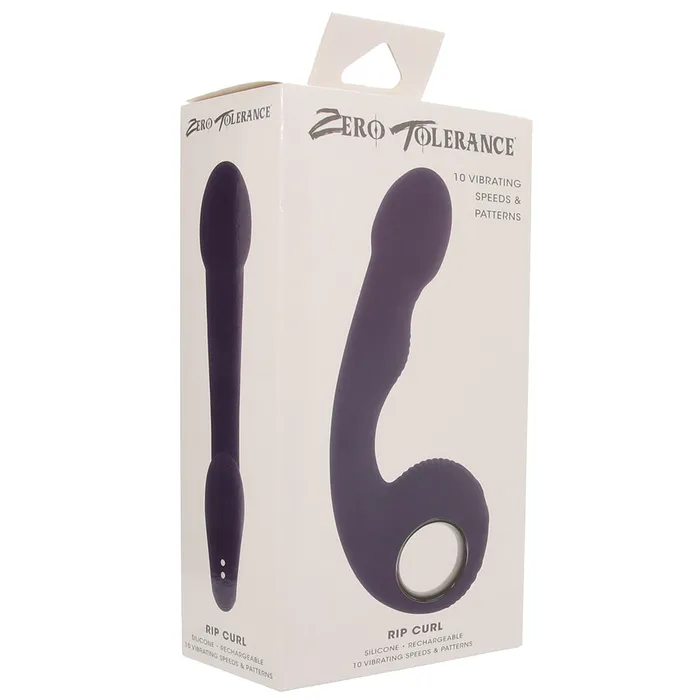 Anal Evolved Novelties Zero Tolerance Rip Curl Vibe in Purple