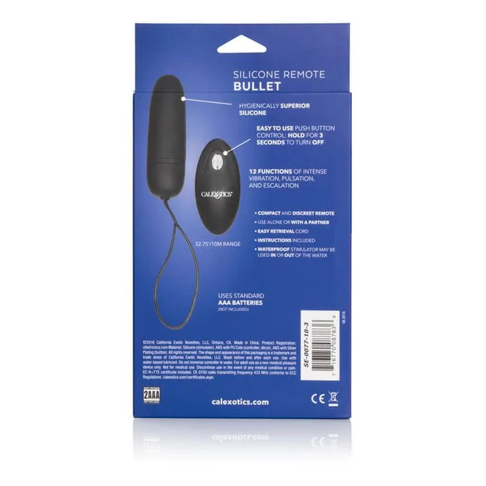California Exotic Novelties Female Sex Toys Silicone Remote Controlled Bullet Vibrator Discreet Pleasure Anywhere