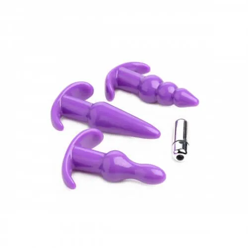 Trinity Vibes Vibrating Anal Plug Set Your Gateway to Backdoor Pleasure XR Brands Anal