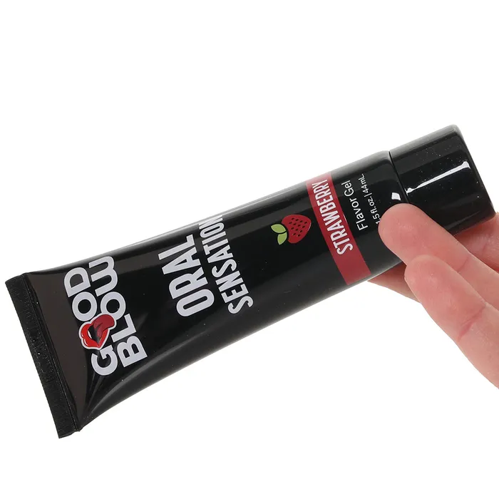 XR Brands Enhancers Good Blow Oral Sensation Gel 15oz444ml in Strawberry