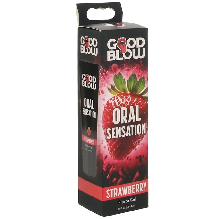 XR Brands Enhancers Good Blow Oral Sensation Gel 15oz444ml in Strawberry