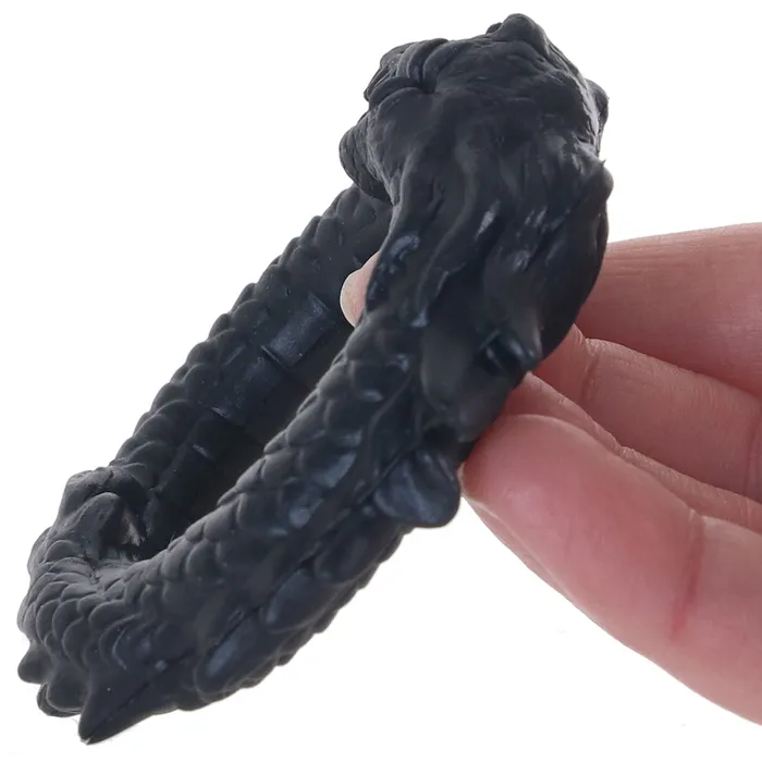 XR Brands Male Sex Toys Creature Cocks Black Caiman Cock Ring