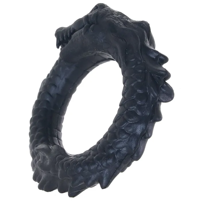 XR Brands Male Sex Toys Creature Cocks Black Caiman Cock Ring