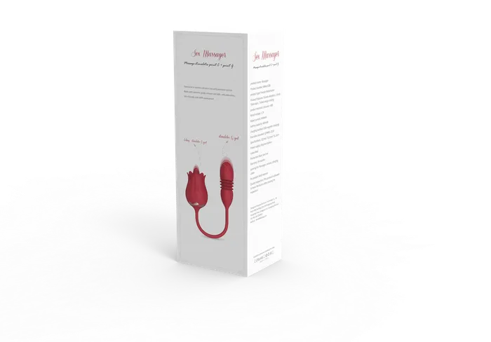 Hgod Vibrators HGOD II Tongue licking stimulates point c vibration stimulates G point vibrator