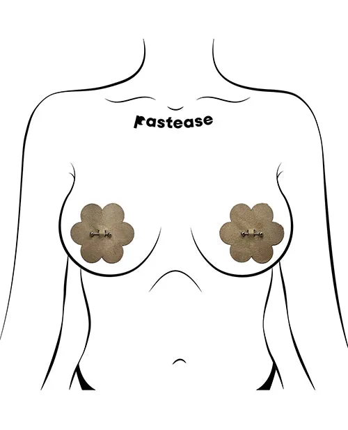 Male Sex Toys Pastease Pastease Pierced Flower Breast Petal with Barbell Piercing Nude OS