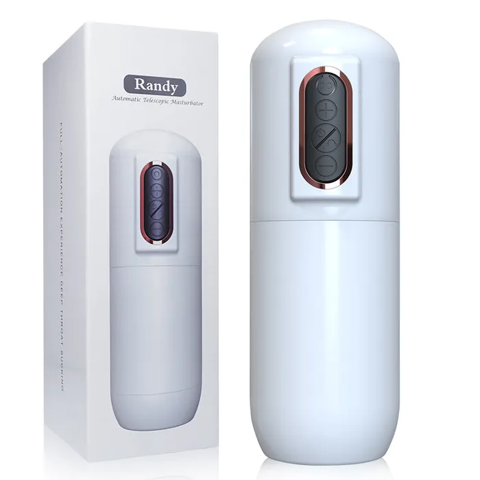 RANDY Male Sex Toys Randy 4 telescopic voice Automatic Telescopic Masturbator