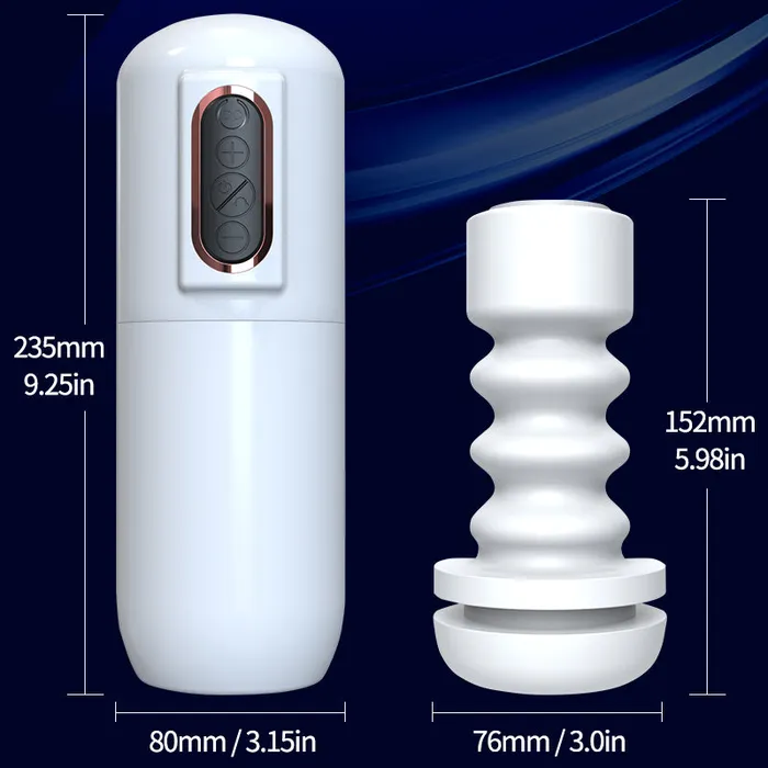 RANDY Male Sex Toys Randy 4 telescopic voice Automatic Telescopic Masturbator