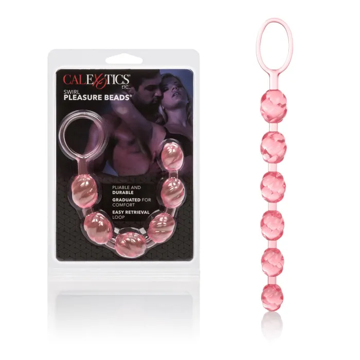 Vibrators CalExotics Swirl Pleasure Beads Pink Vibrators CalExotics Swirl Pleasure Beads Pink