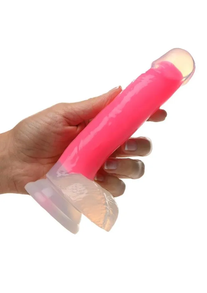 Lollicock Glow In The Dark Silicone Dildo with Balls Lollicock Female Sex Toys