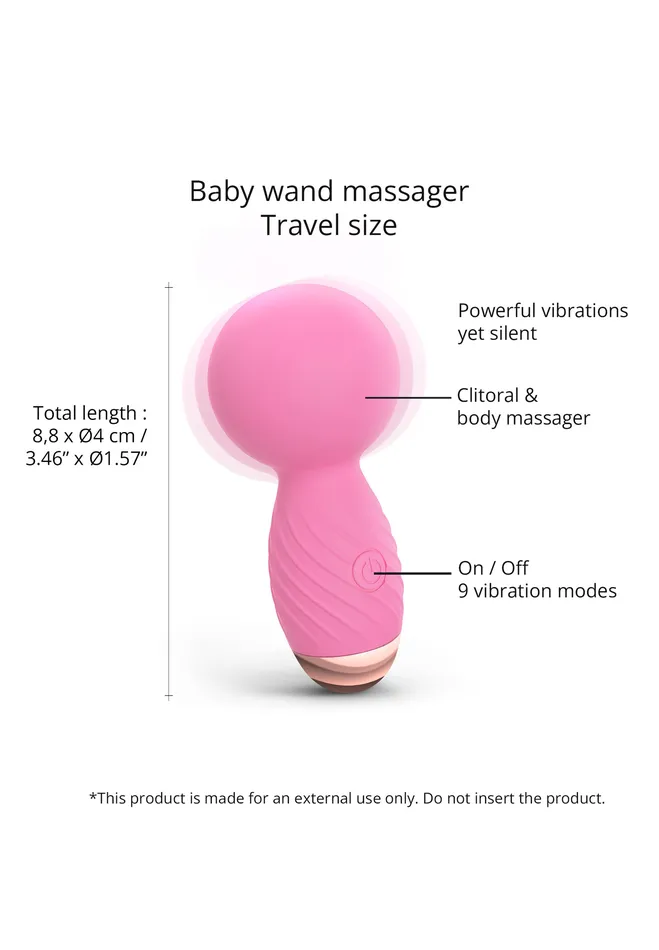 Love to Love US Female Sex Toys Itsy Bitsy Rechargeable Wand