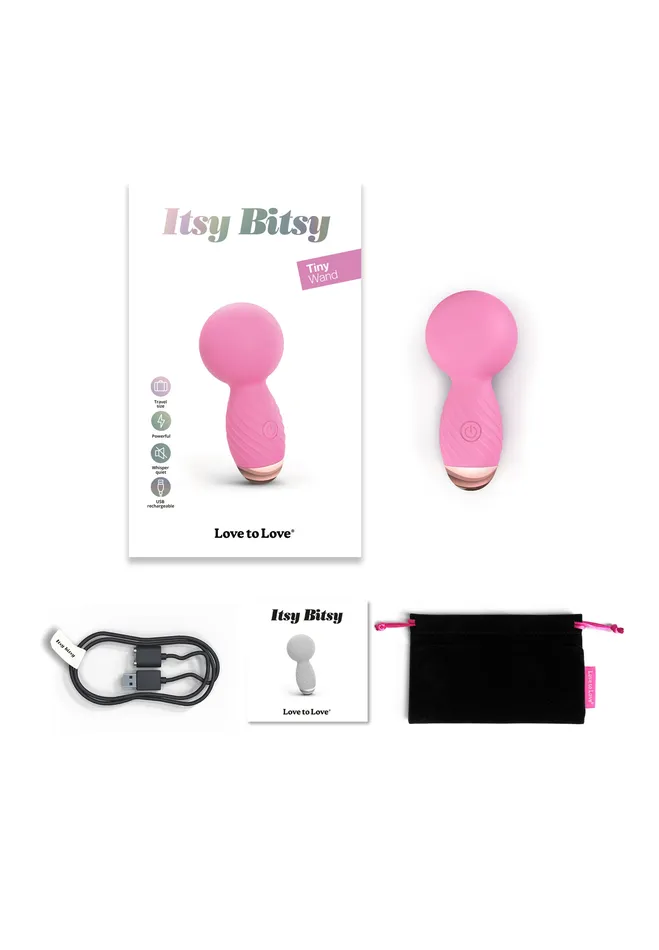 Love to Love US Female Sex Toys Itsy Bitsy Rechargeable Wand