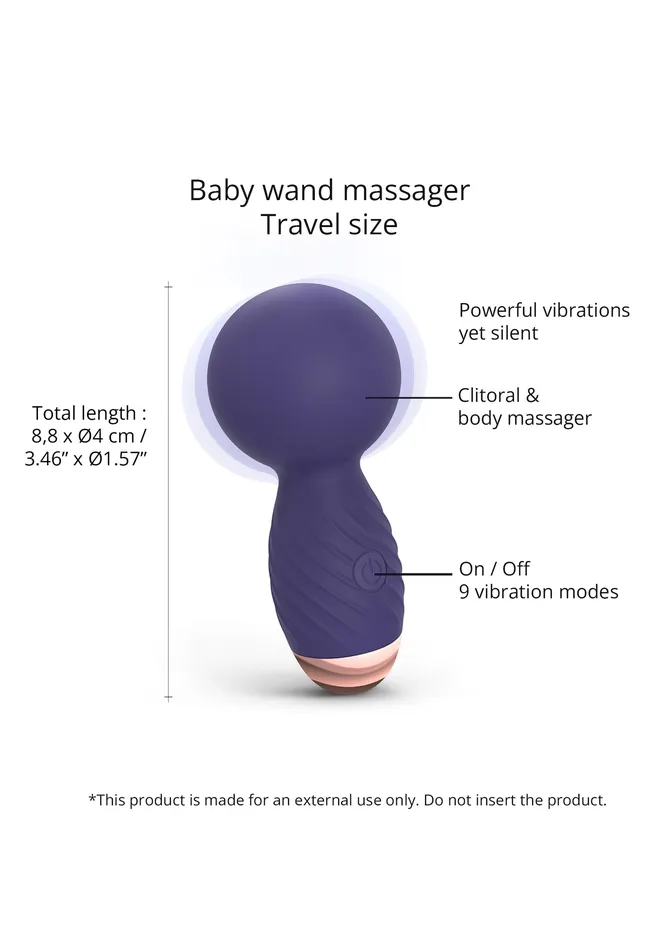 Love to Love US Female Sex Toys Itsy Bitsy Rechargeable Wand
