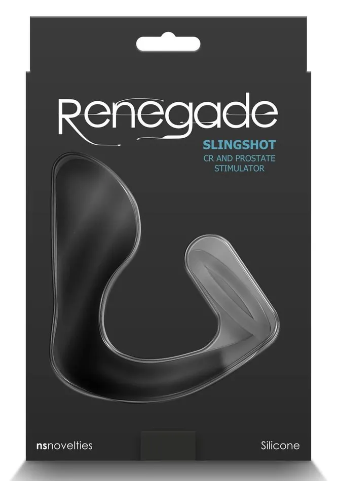 Renegade Male Sex Toys Renegade Slingshot Silicone Cock Ring and Prostate Plug Renegade Male Sex Toys Renegade Slingshot Silicone Cock Ring and Prostate Plug
