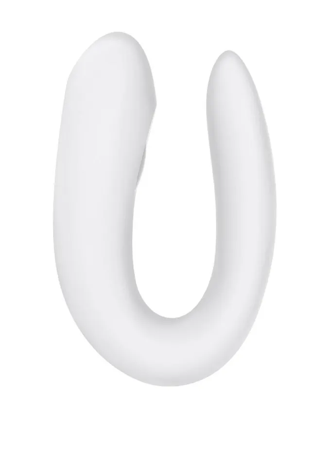 Satisfyer Double Joy Rechargeable Silicone Dual Stimulating Vibrator Satisfyer Female Sex Toys Satisfyer Double Joy Rechargeable Silicone Dual Stimulating Vibrator Satisfyer Female Sex Toys