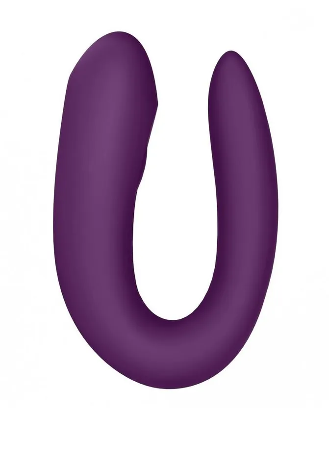 Satisfyer Double Joy Rechargeable Silicone Dual Stimulating Vibrator Satisfyer Female Sex Toys Satisfyer Double Joy Rechargeable Silicone Dual Stimulating Vibrator Satisfyer Female Sex Toys